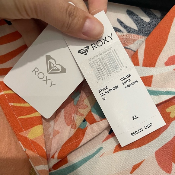 Tropical Hawaiian Short Sleeve Blouse | Size XL - Picture 6 of 8